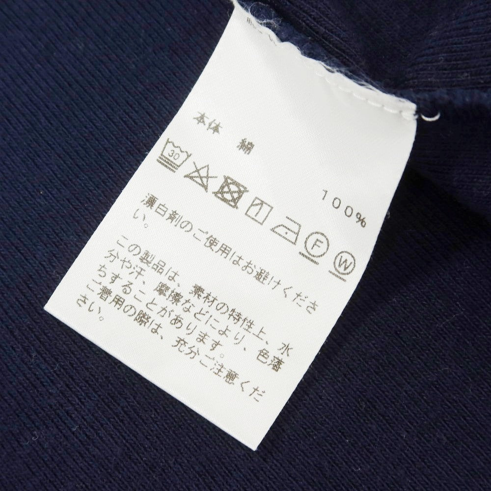 【中古】メゾン コルニション MAISON CORNICHON コットン カーディガン ネイビー【 サイズ1 】【 状態ランクB 】【 メンズ 】 [EPD]