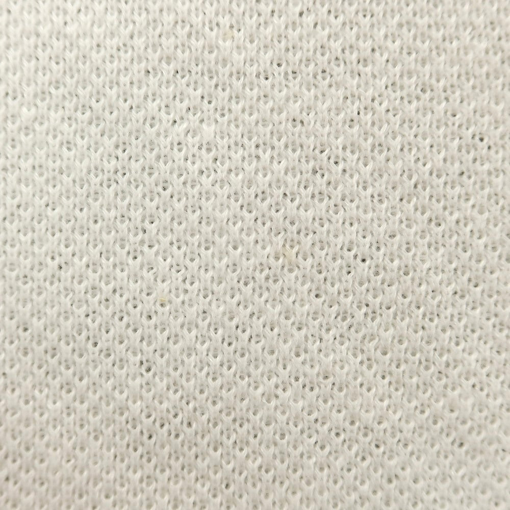 [Used] McLaren Linen Cotton Henley Pullover Knit White [44] [Condition Rank C] [Men&