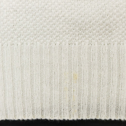 [Used] McLaren Linen Cotton Henley Pullover Knit White [44] [Condition Rank C] [Men&