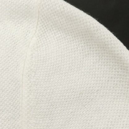 [Used] McLaren Linen Cotton Henley Pullover Knit White [44] [Condition Rank C] [Men&