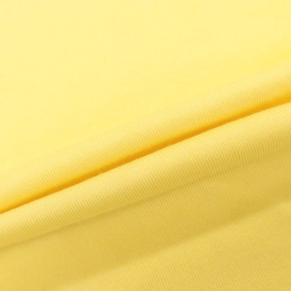 [Used] FEDELI Cotton Crew Neck Short Sleeve T-Shirt Yellow [44] [Condition Rank A] [Men&