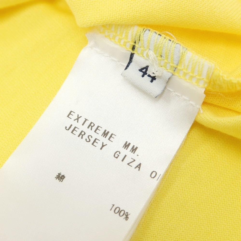 [Used] FEDELI Cotton Crew Neck Short Sleeve T-Shirt Yellow [44] [Condition Rank A] [Men&