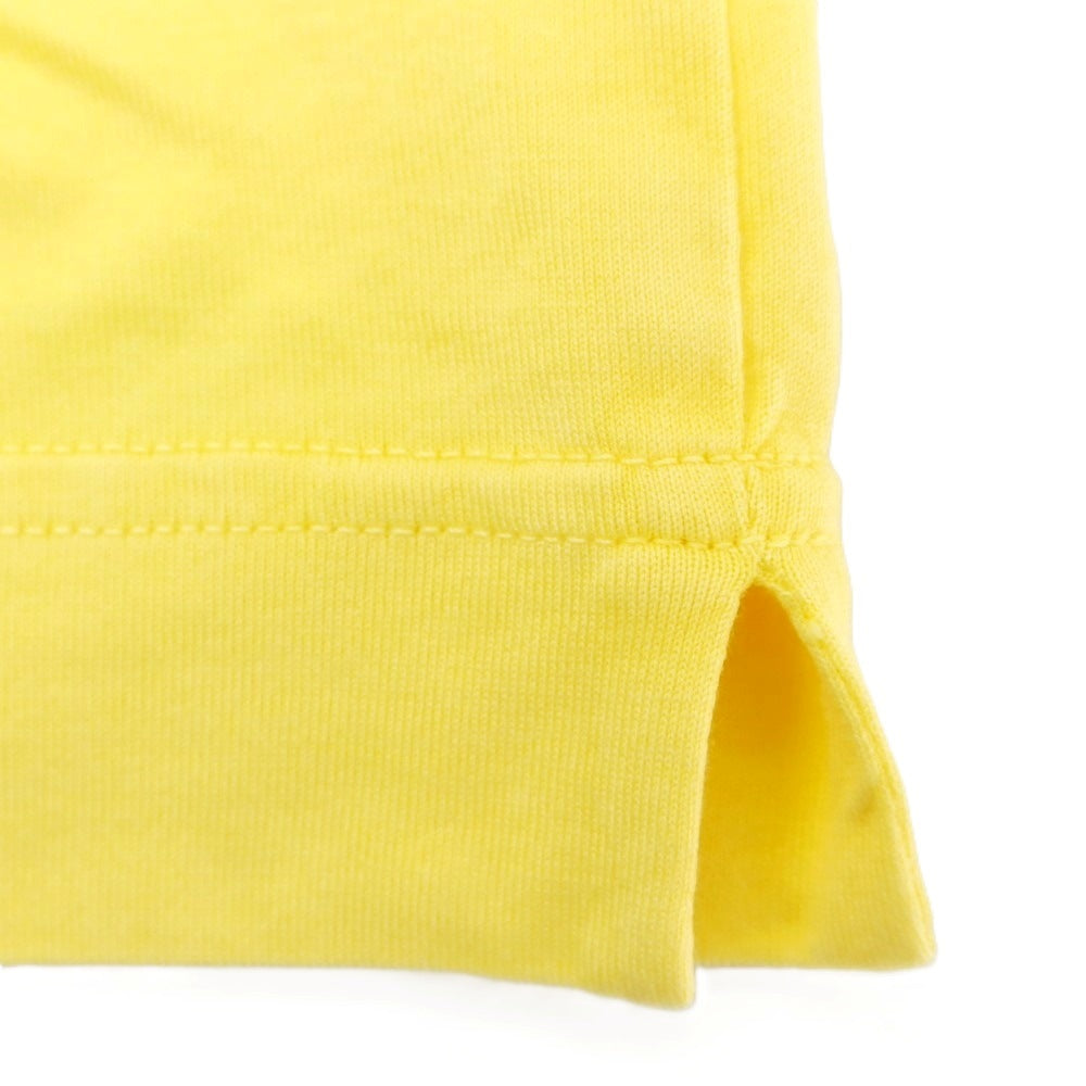 [Used] FEDELI Cotton Crew Neck Short Sleeve T-Shirt Yellow [44] [Condition Rank A] [Men&