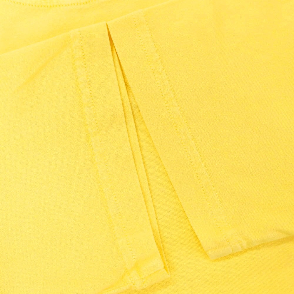 [Used] FEDELI Cotton Crew Neck Short Sleeve T-Shirt Yellow [44] [Condition Rank A] [Men&