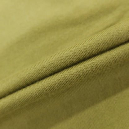 [Used] FEDELI Cotton Crew Neck Short Sleeve T-Shirt Light Olive [44] [Condition Rank C] [Men&