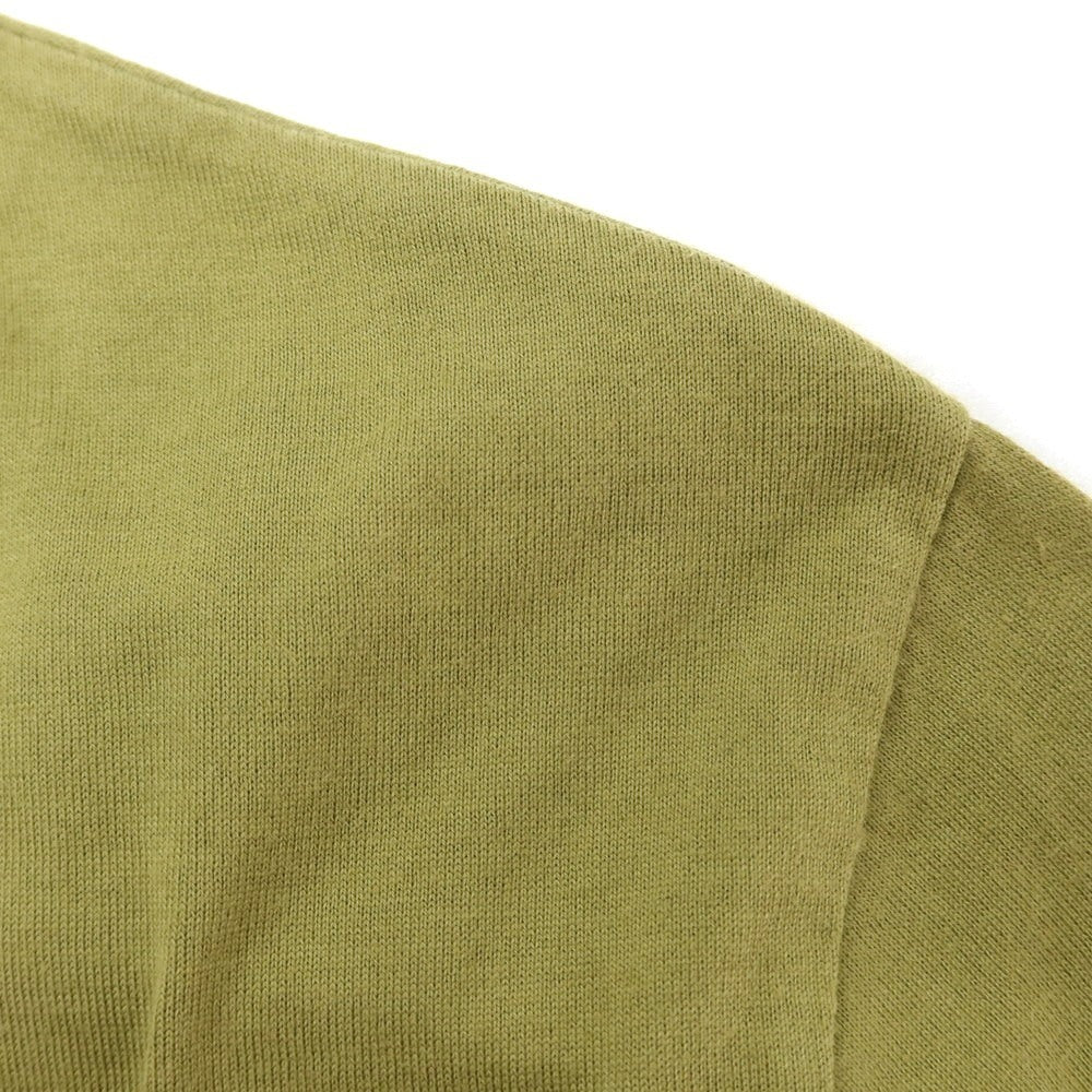 [Used] FEDELI Cotton Crew Neck Short Sleeve T-Shirt Light Olive [44] [Condition Rank C] [Men&