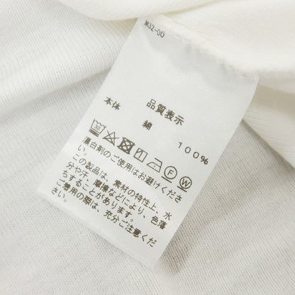 【中古】メゾン コルニション MAISON CORNICHON コットン クルーネック 長袖Ｔシャツ ホワイト【 1 】【 状態ランクC 】【 メンズ 】