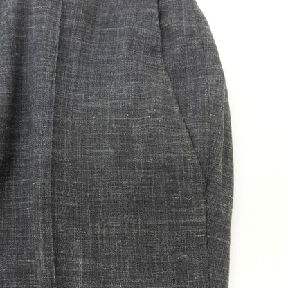 [Used] PT01 Stretch Polyester Wool Linen Nylon Easy Slacks Pants Dark Gray [44] [Condition Rank D] [Men&