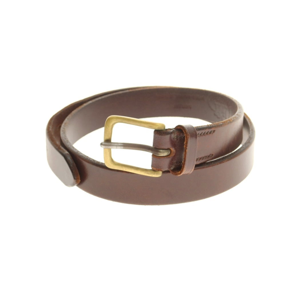 【中古】ジャベツ クリフ JABEZ CLIFF レザー ベルト ブラウン【 30 】【 状態ランクC 】【 メンズ 】