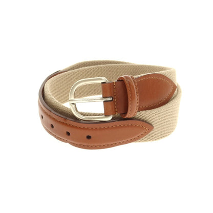 [Used] Andersons Elastic Belt Beige x Brown [80] [Condition Rank B] [Men&