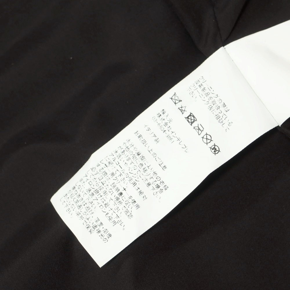 【中古】エンメティ EMMETI JURI ラムレザー ライダースジャケット ブラック【 48 】【 状態ランクB 】【 メンズ 】