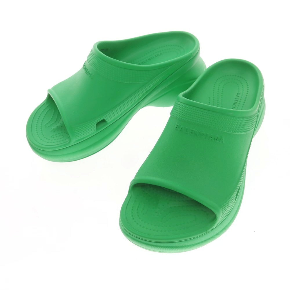 【中古】【未使用】バレンシアガ BALENCIAGA × crocs サンダル グリーン【 43 】【 状態ランクS 】【 メンズ 】[DPD]
