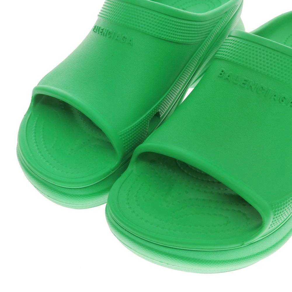 【中古】【未使用】バレンシアガ BALENCIAGA × crocs サンダル グリーン【 43 】【 状態ランクS 】【 メンズ 】[DPD]