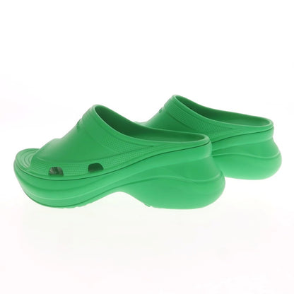 【中古】【未使用】バレンシアガ BALENCIAGA × crocs サンダル グリーン【 43 】【 状態ランクS 】【 メンズ 】