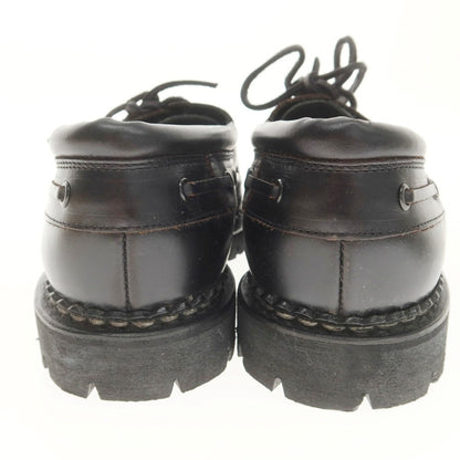 【中古】【未使用】パラブーツ Paraboot CHIMEY ハラコ デッキシューズ ブラック【 8 】【 状態ランクS 】【 メンズ 】