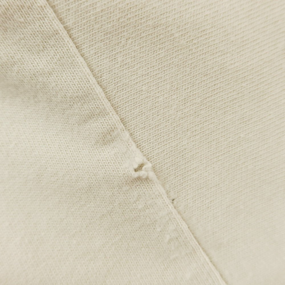 [Used] BALENCIAGA Cotton Crew Neck Short Sleeve T-Shirt Light Sand Beige [4] [Condition Rank C] [Men&