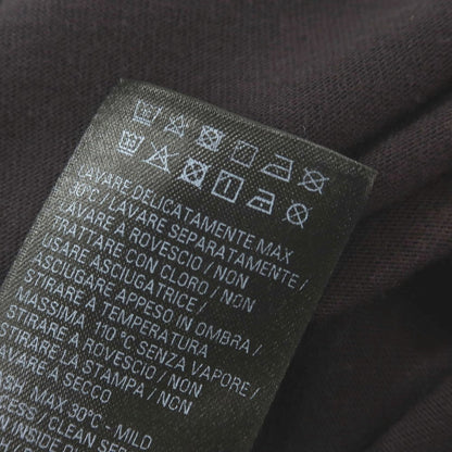 【中古】バレンシアガ BALENCIAGA 銀座店オープン記念 コットン クルーネック 半袖Ｔシャツ ブラック【 4 】【 状態ランクC 】【 メンズ 】