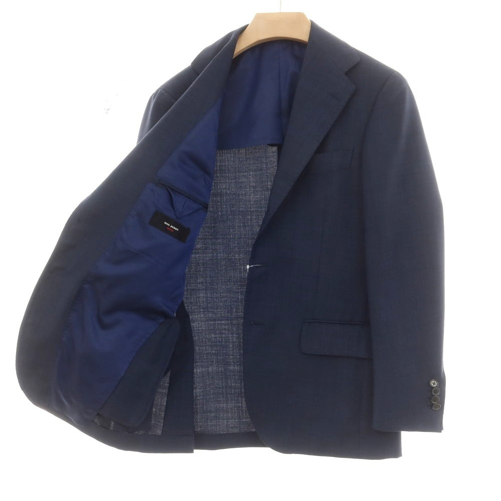 [Used] RING JACKET MEISTER Wool Mohair 3 Button Suit Navy Blue [No Size (M)] [Condition Rank B] [Men&