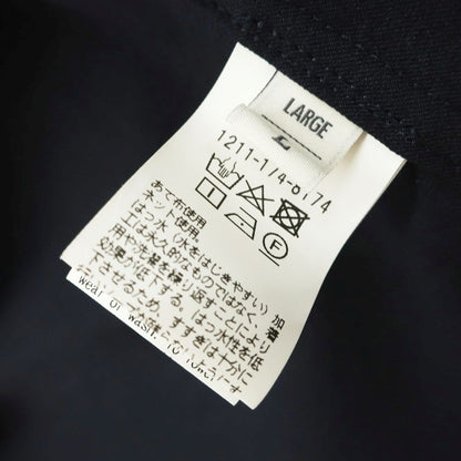【中古】ビューティアンドユースユナイテッドアローズ BEAUTY&amp;YOUTH UNITED ARROWS ポリエステル カジュアルシャツ ネイビー【 L 】【 状態ランクB 】【 メンズ 】