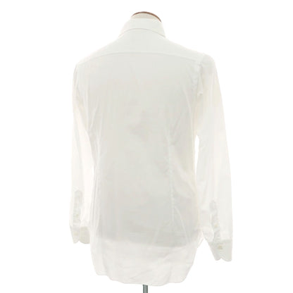 【中古】リングヂャケット RING JACKET コットン ホリゾンタルカラー ドレスシャツ ホワイト【 39 】【 状態ランクC 】【 メンズ 】