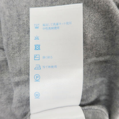 [Used] John Smedley JOHN SMEDLEY High gauge Sea Island cotton short sleeve polo knit gray [M] [Condition rank B] [Men&