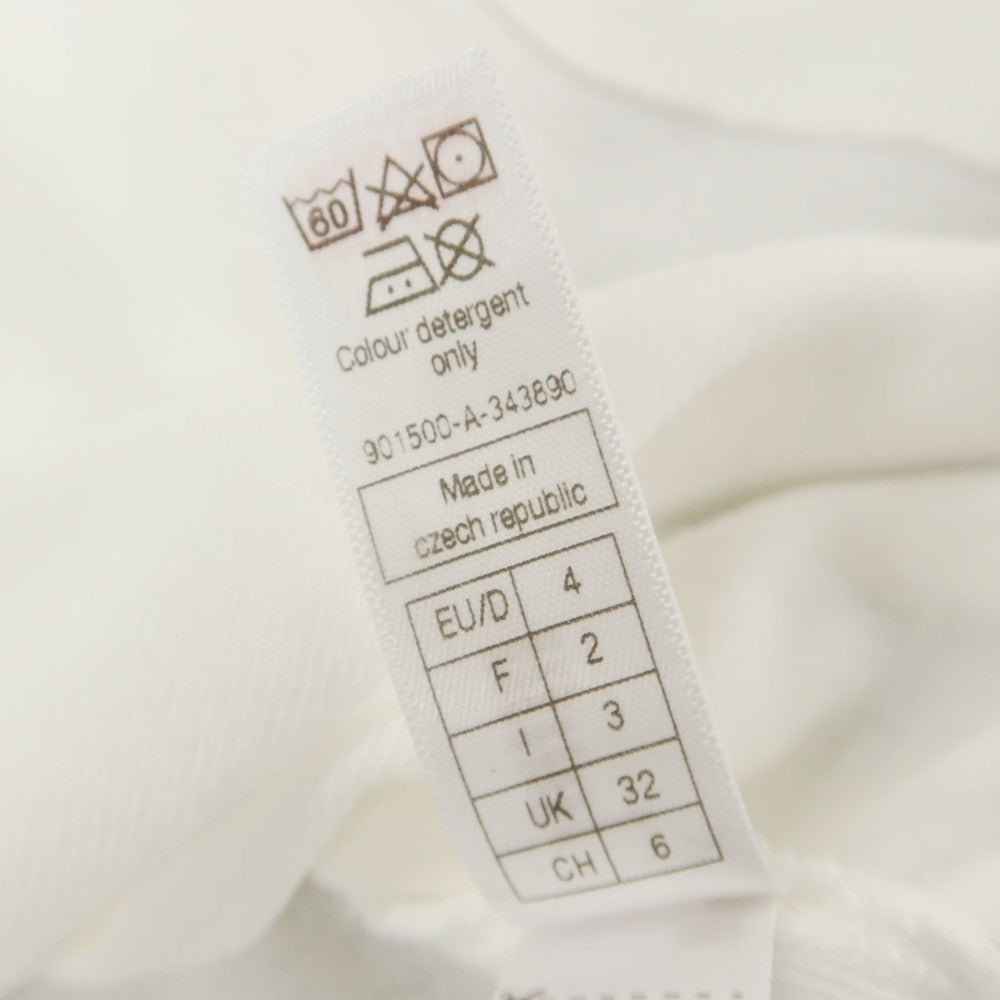 [Used] Schiesser Cotton Henley Short Sleeve T-Shirt White [S] [Condition Rank B] [Men&