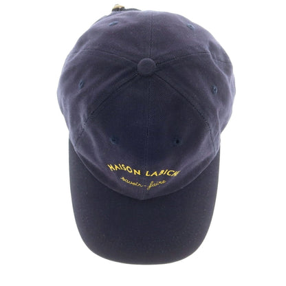 【中古】メゾンラビッシュ Maison Labiche コットン キャップ ネイビー【 － 】【 状態ランクB 】【 メンズ 】