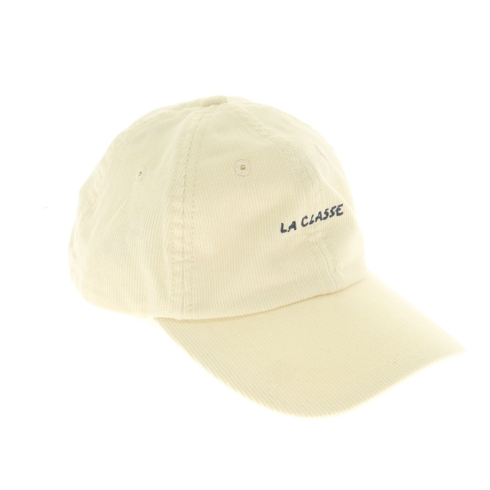 [Used] Maison Labiche Cotton Corduroy Cap Off White [-] [Condition Rank B] [Men&