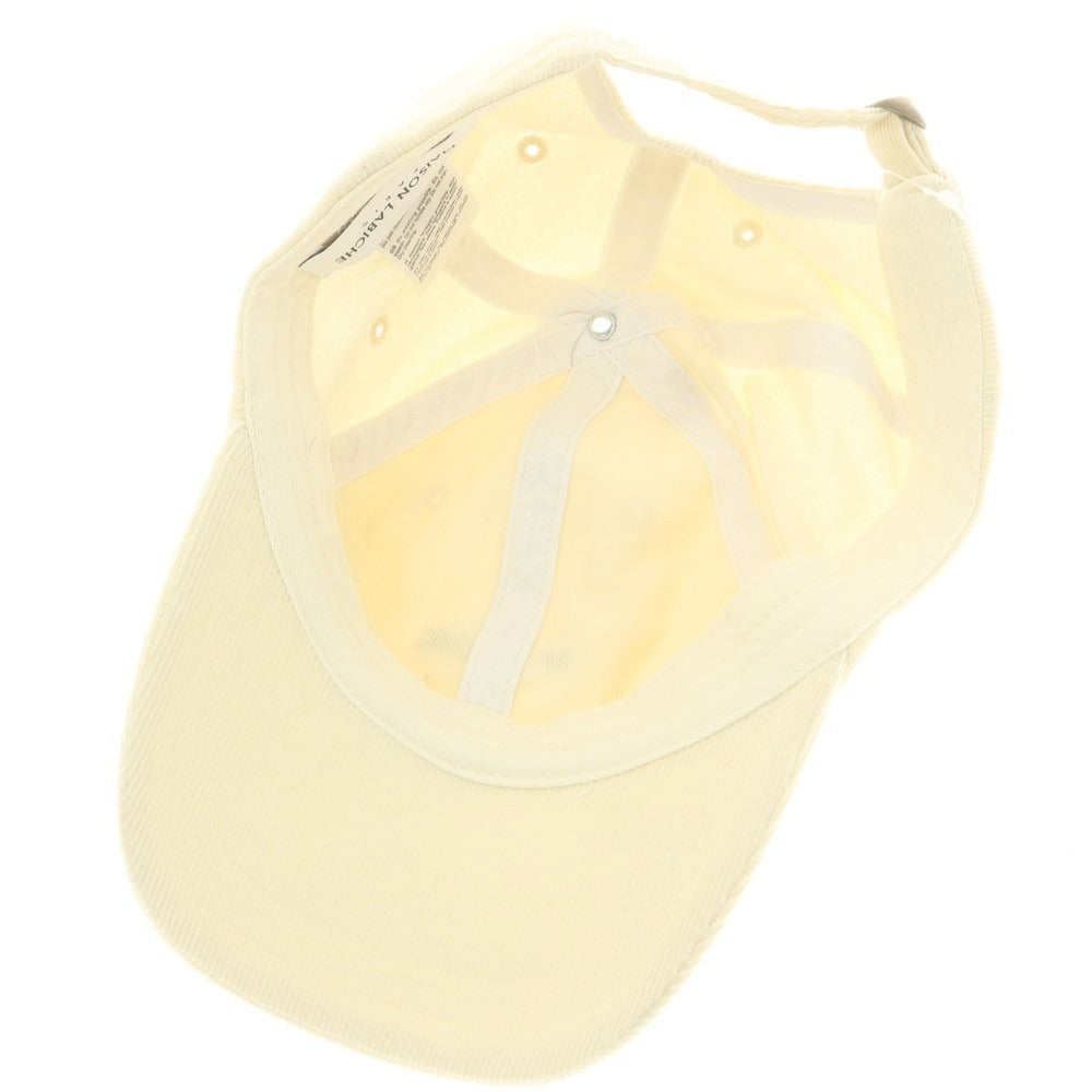 [Used] Maison Labiche Cotton Corduroy Cap Off White [-] [Condition Rank B] [Men&