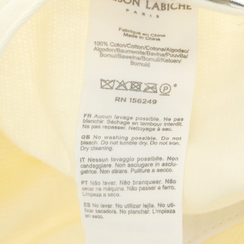 [Used] Maison Labiche Cotton Corduroy Cap Off White [-] [Condition Rank B] [Men&