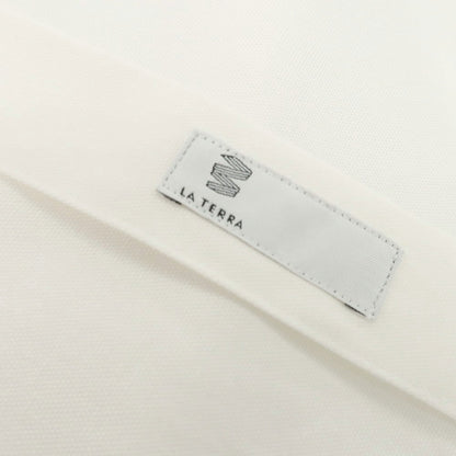 【中古】ラ テッラ LA TERRA コットン系 カジュアルシャツ ホワイト【 3 】【 状態ランクB 】【 メンズ 】