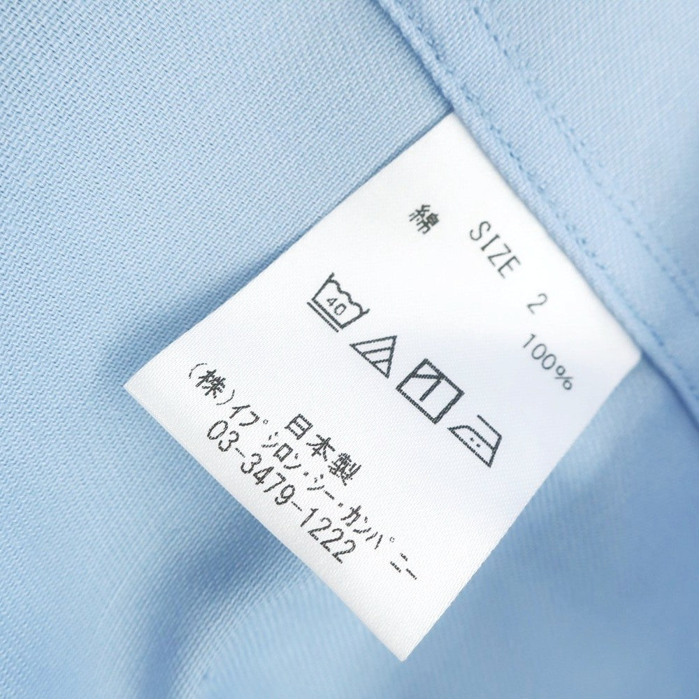 【中古】ラ テッラ LA TERRA コットン カジュアルシャツ ライトブルー【 2 】【 状態ランクA 】【 メンズ 】[EPD]