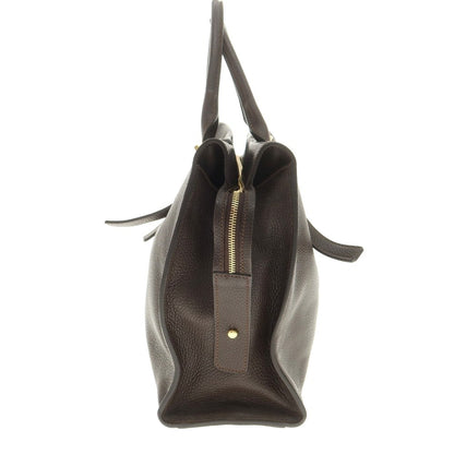 【中古】マウロ ゴヴェルナ MAURO GOVERNA Sharon別注 トートバッグ ダークブラウン【 状態ランクB 】【 メンズ 】