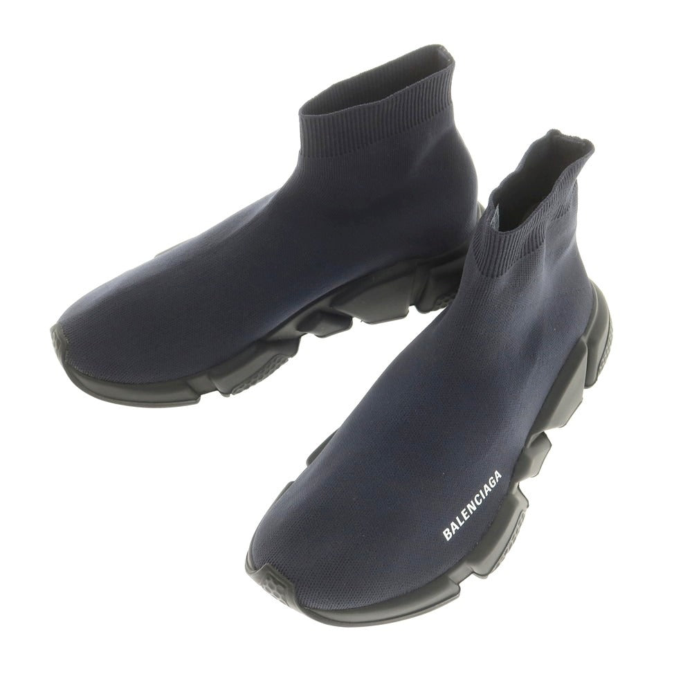 【中古】【未使用】バレンシアガ BALENCIAGA SPEED LT SNEAKER スニーカー ダークネイビー【 42 】【 状態ランクS 】【 メンズ 】