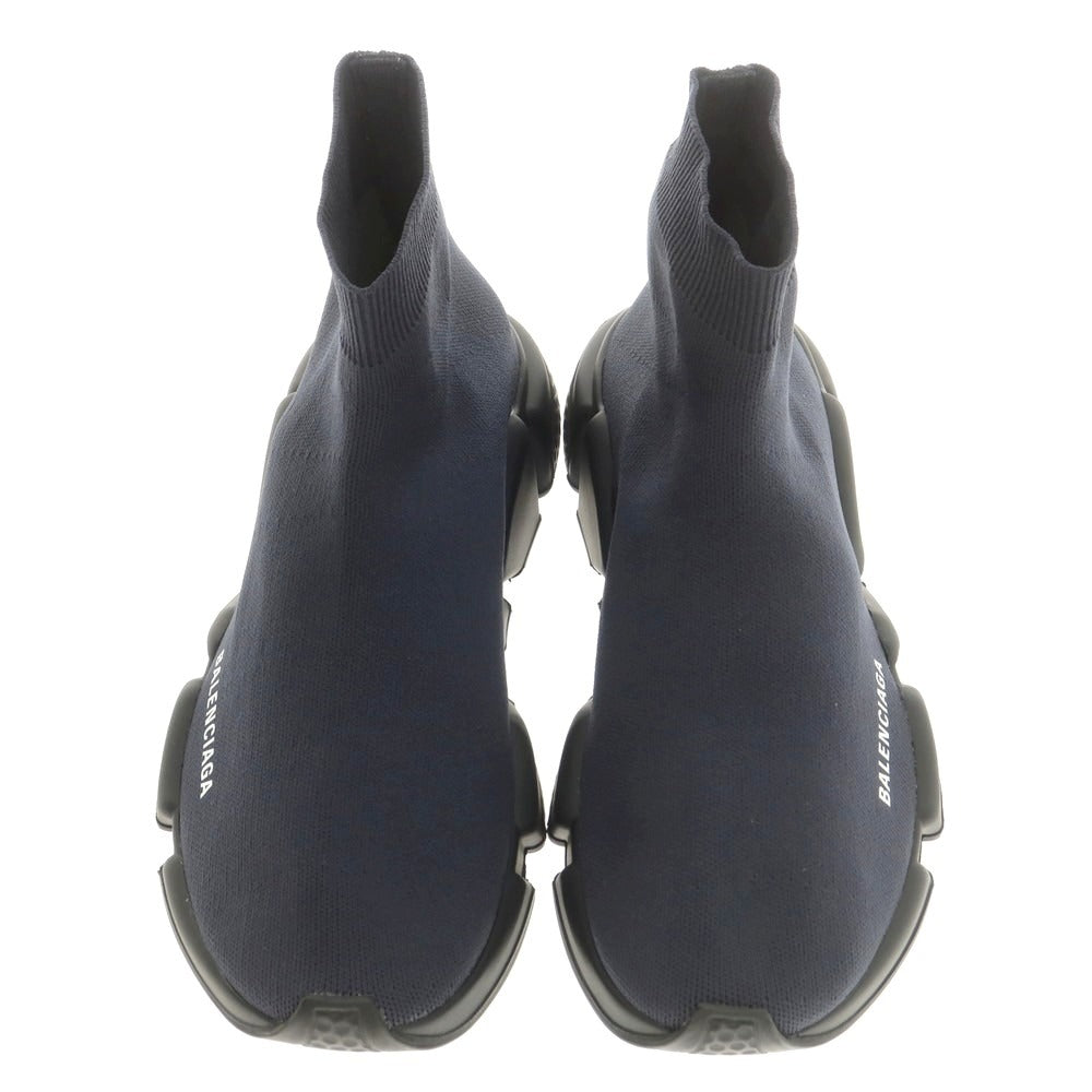【中古】【未使用】バレンシアガ BALENCIAGA SPEED LT SNEAKER スニーカー ダークネイビー【 42 】【 状態ランクS 】【 メンズ 】[EPD]
