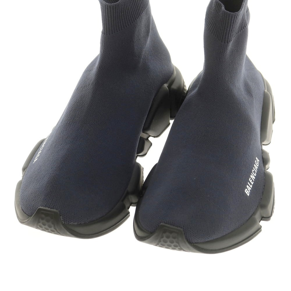 【中古】【未使用】バレンシアガ BALENCIAGA SPEED LT SNEAKER スニーカー ダークネイビー【 42 】【 状態ランクS 】【 メンズ 】[EPD]