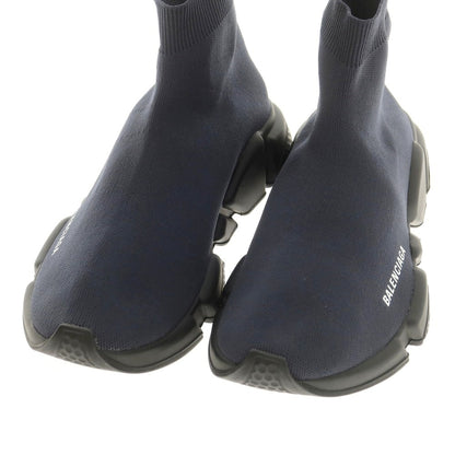 【中古】【未使用】バレンシアガ BALENCIAGA SPEED LT SNEAKER スニーカー ダークネイビー【 42 】【 状態ランクS 】【 メンズ 】