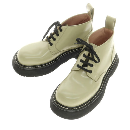 【中古】【未使用】ボッテガヴェネタ BOTTEGAVENETA SWELL ANKLE BOOT アンクルブーツ アッシュグリーン【 40 】【 状態ランクS 】【 メンズ 】