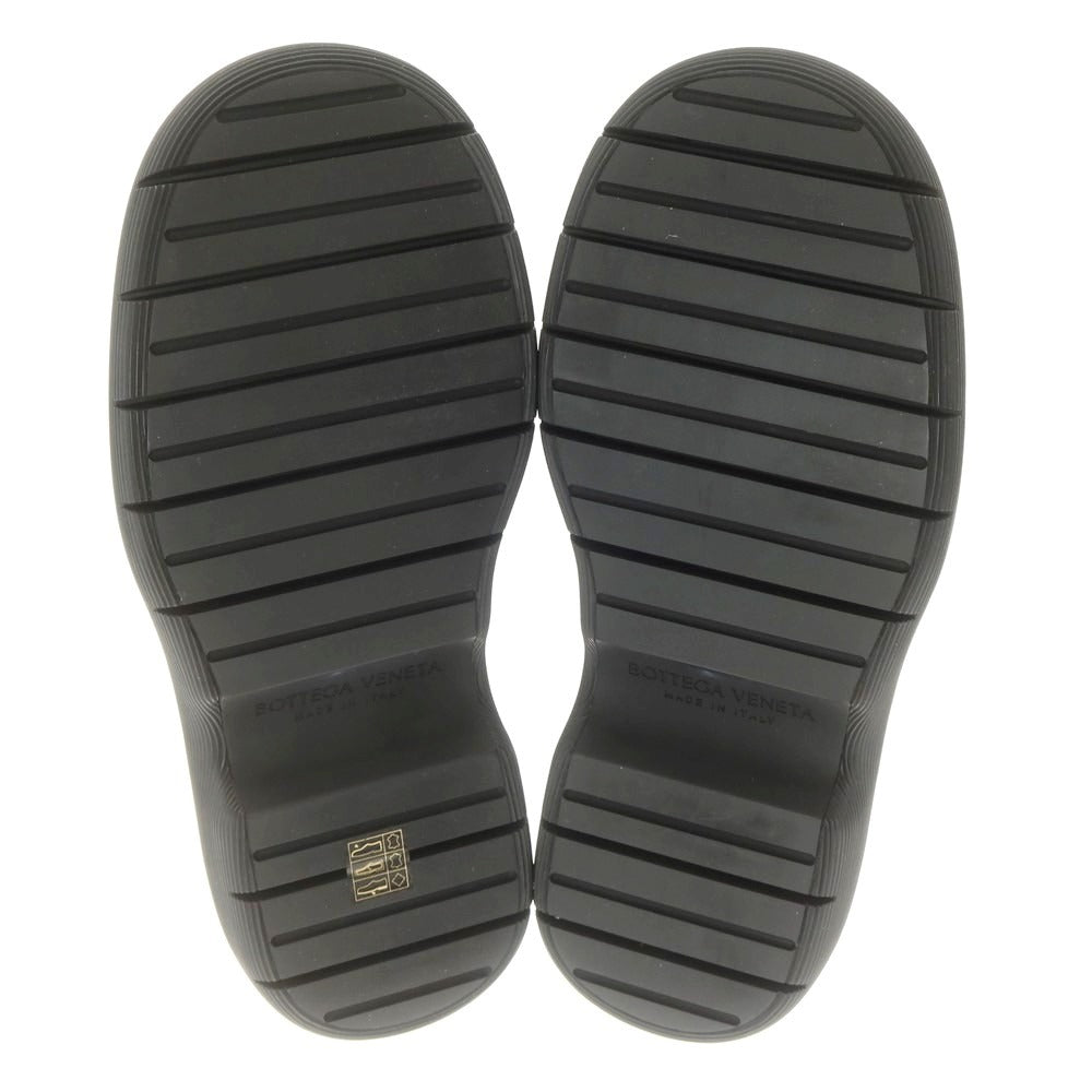 【中古】【未使用】ボッテガヴェネタ BOTTEGAVENETA SWELL LOAFER ローファー ブラック【 40 】【 状態ランクS 】【 メンズ 】