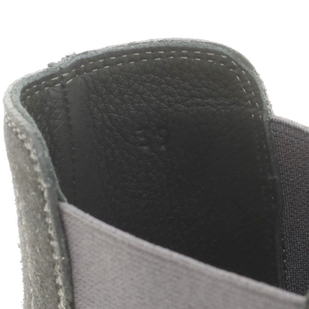 【中古】【未使用】ボッテガヴェネタ BOTTEGAVENETA スエード サイドゴアブーツ ダークグレー【 39 】【 状態ランクS 】【 メンズ 】[EPD]