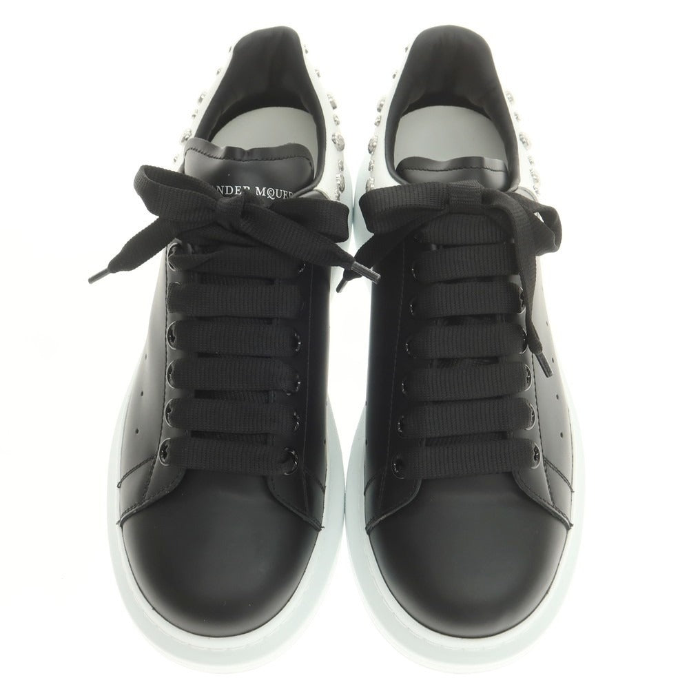 【中古】【未使用】アレキサンダーマックイーン Alexander McQueen スタッズ ローカット スニーカー ブラック【 39 1/2 】【 状態ランクS 】【 メンズ 】