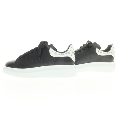 【中古】【未使用】アレキサンダーマックイーン Alexander McQueen スタッズ ローカット スニーカー ブラック【 39 1/2 】【 状態ランクS 】【 メンズ 】