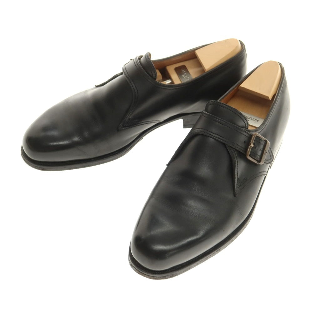 【中古】ジェイエムウエストン J.M WESTON 531 シングルモンクストラップ ドレスシューズ ブラック【 6 1/2 E 】【 状態ランクC 】【 メンズ 】