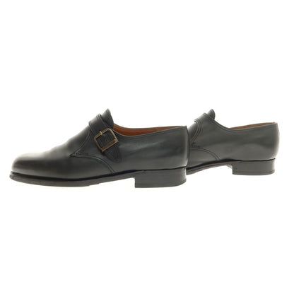 【中古】ジェイエムウエストン J.M WESTON 531 シングルモンクストラップ ドレスシューズ ブラック【 6 1/2 E 】【 状態ランクC 】【 メンズ 】