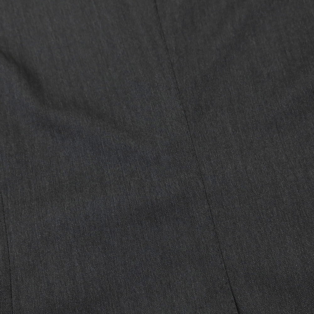 [Used] Gucci Herringbone Wool 2-Button Suit, Dark Grey [44] [Condition Rank A] [Men&