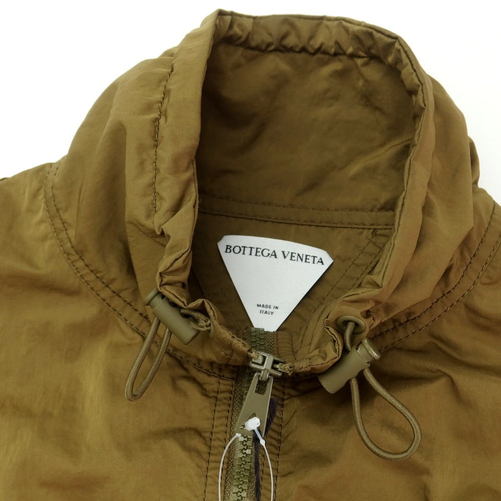 【中古】ボッテガヴェネタ BOTTEGAVENETA ナイロン ボンバージャケット オリーブ【 S 】【 状態ランクC 】【 メンズ 】[DPD]