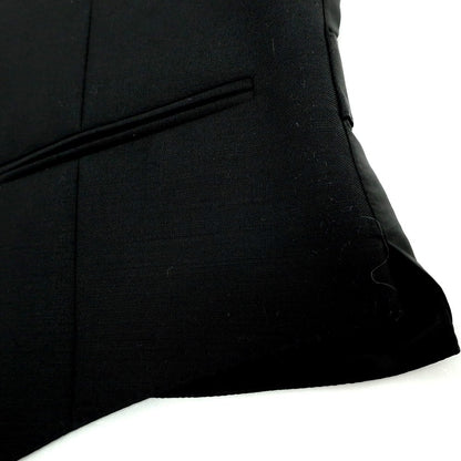 [Used] [Unused] Alexander McQueen Wool Mohair Gilet Vest Black [46] [Condition Rank S] [Men&