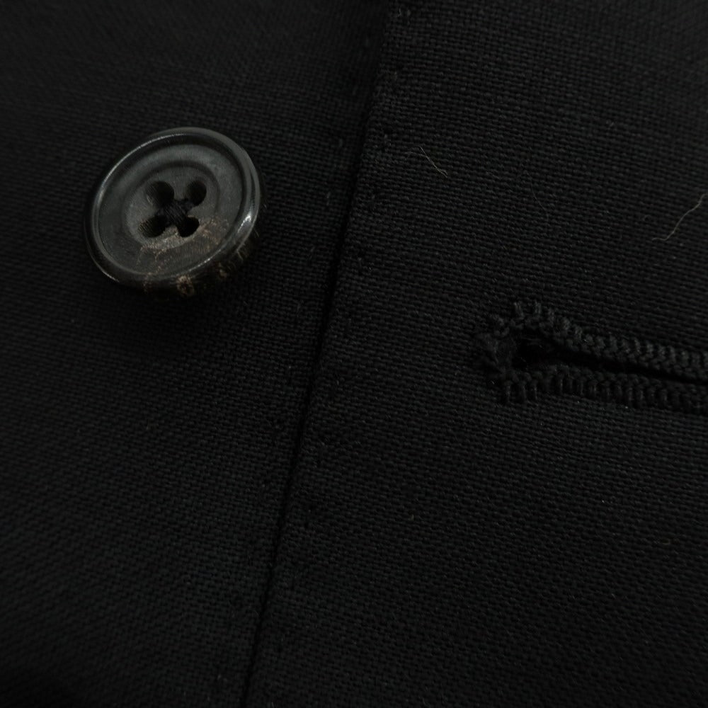 [Used] [Unused] Alexander McQueen Wool Mohair Gilet Vest Black [46] [Condition Rank S] [Men&