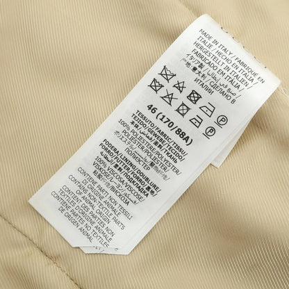 【中古】グッチ GUCCI ポリエステル ショールカラー ジレ ベスト ベージュ【 46 】【 状態ランクB 】【 メンズ 】