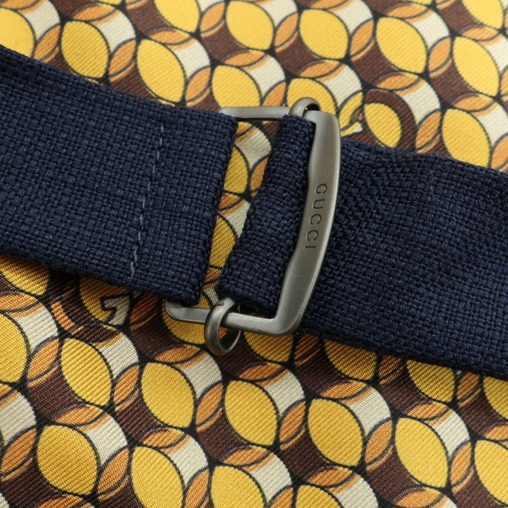 [Used] [Unused] GUCCI Rayon Gilet Vest Navy [44] [Condition Rank S] [Men&